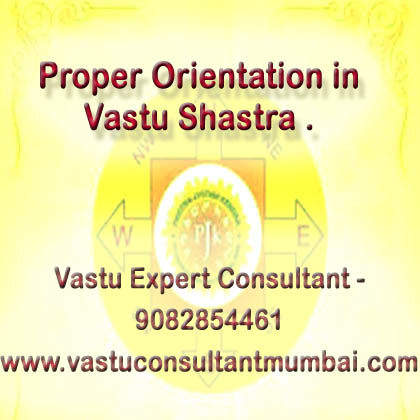 Orientation in Vastu Simple Rules.