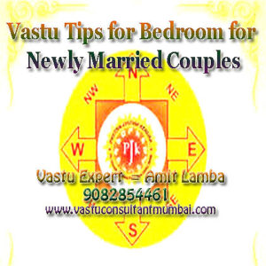 Vastu Tips for Bedroom for Newly Married Couple.